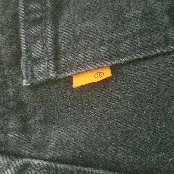 Vintage Levis 550 orange label cutoff denim shorts 1996 - Picture 2 of 8